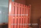 Water - proof Decorative WPC Fence panels Smooth For Playground And Garden