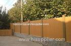 Green Water - resistant WPC Fence panels Recycled For Garden And Corridor