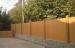 Green Water - resistant WPC Fence panels Recycled For Garden And Corridor