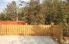 Eco - friendly WPC Fence Panels Durable For Courtyard With Smooth Surface