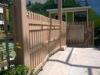 Custom Natural Feeling Composite Picket Fence Panels With High Impact Resistant