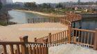 Engineered Flooring WPC Fence Panels grid for walk bridge / reservior
