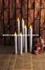 Resin Drip Battery Operated Flameless LED Taper Candles for Wedding / Christmas