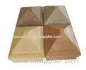 Water Resistant Anti - UV Plastic Wood Stair Railing Post And Post Cap 90 ~ 250mm