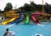 Custom Huge Fiber Glass Open Spiral Water Slide Theme Park Equipment