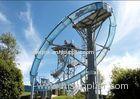 Commercial Theme Water Park Slides / Outdoor Action Park Loop Water Slide