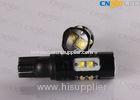 Black Alloy Custom Automobile Led Parking Lights T10 W5W 50 Wattage