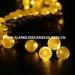 LED Crystal Ball Fairy Light Battery Operated String Lights Outdoor Decoration Use