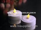 Battery Operated LED Tealight Candles / Jumbo Amber LED Flameless Tea Lights