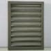 Wood Grain Window WPC Wall Panel For Outdoor Decoration No Toxic