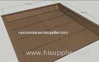 Construction WPC Deck Floor For River & Sea Side Walk Way / Deck Composite Material