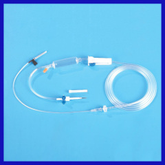 Disposable infusion set for hospital