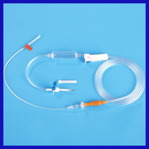 parts of iv infusion set for hospital