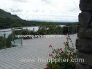 Dark Grey WPC Deck Flooring Waterproof Outdoor with Mountain Landscape