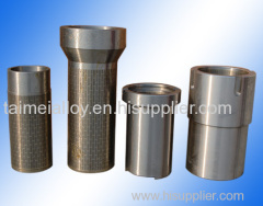 Cemented hardened tungsten carbide shaft bush