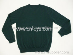 Men's V Neck 12G Knitted Sweaters
