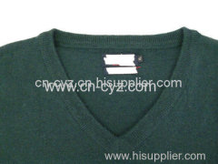 Men's V Neck 12G Knitted Sweaters