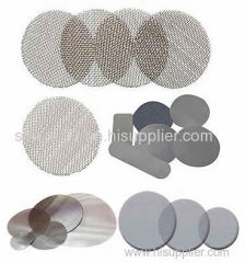 Stainless steel extruder screen