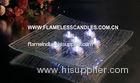 Bright White LED Waterproof Tea Lights / Plastic Submersible LED Tealights Wholesale