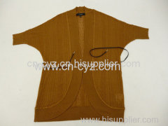 Women's Autumn Batwing Cardigans Cotton and Linen Cardigans