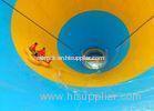 Huge Fiberglass Adult Water Slides / Tornado Water Slide 1340 m2 14.2m Height