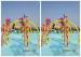 Children Water Playground Equipment Funny Croal Flower Rings for Theme Park