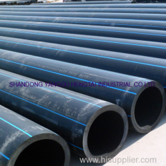 Dn315mm plastic pipe pe100 hdpe water supply pipe