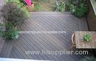 Engineered WPC Deck Flooring With Grain Surface For Outdoor Decoration