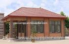 Brown Commercial Building WPC Wall Cladding With High Impact Resistant