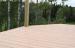 Waterproof WPC Deck Flooring Eco - friendly With Natural Wood OEM / ODM