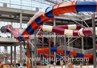 Huge 15m High Fiberglass Water Slides for Amusement Water Playground