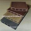 Hollow Wood Plastic Composite Deck Board Covers / Waterproof Deck Flooring
