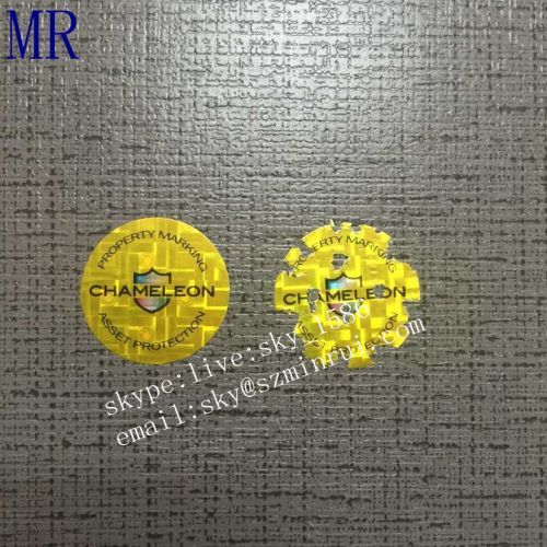 Nice Price High Quality Tiny Round  Paper Fragile Warranty Sticker Self-destroying Mobile Screw Sticker