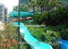 Outdoor Green Spiral Adult Water Slides with Customized Color and Height