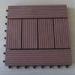 Eco Brown WPC Deck Tiles / Patio Yard Garden Floor Decking Tiles