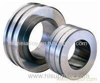 Professional tungsten carbide roll rings applied in steel plant for rolling reinforment steel wire