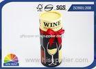 Custom Printing Paper Packaging Tube / Paper Can for Gift or Wine Glass Bottle Wrapping