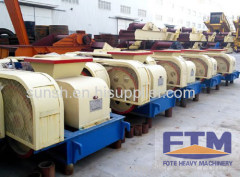 Smooth Roll Crusher Type 2411/Double Roll Crusher For Hard Stone