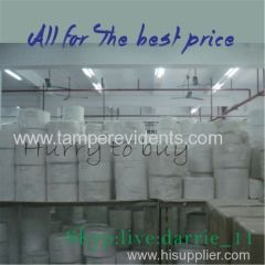 Real manufacture of Eggshell sticker material China largest factory of producting destructible vinyl paper