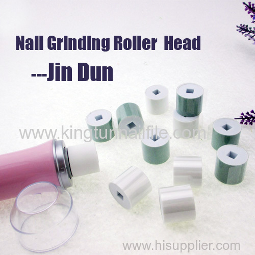 custom made nail grinding roller head square hole head