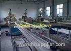 Wall Panel PVC Profile Extrusion Process 24 - 34kw With Cutting machine