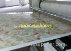 Imitation Marble Decorating PVC Sheet Production Line with forced cooling system