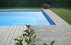 Waterproof WPC Decking Flooring Anti - slip For Pool Decoration