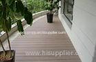 Natural Waterproof Composite Decking For Balcony / Anti - Slip Deck Flooring Tiles