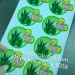 Shenzhen Minrui Full Color Printing Adhesive PET Label Lamination Self Adhesive Vinyl Sticker Label For Sale