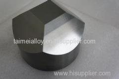 Solid wearable cemented carbide anvil