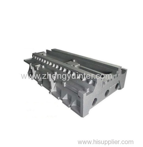 Grey iron machine tools casting parts factory