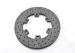 Thickness 12MM steel Colorless Go Kart Brake Parts with Cast iron