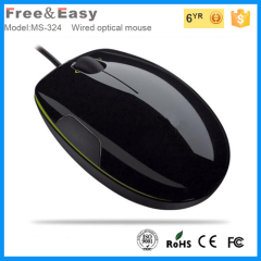 noiseless and silent wired optical 3d usb cable mouse