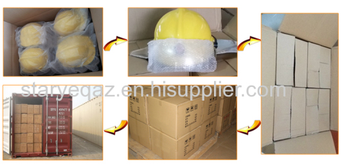 High Strength Penetration Resistance  European Type Fire rescue Helmet